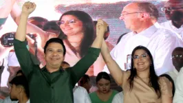 Jeferson Lima e a médica Aline Kzan anunciados, como prefeito e vice, à prefeitura de Belém
