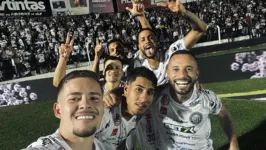 Selfie do Operário após a vitória