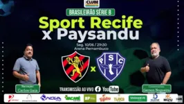 Clube em cima do lance na partida entre Sport e Paysandu