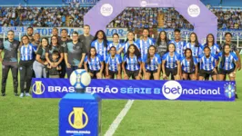 Papão garantiu vaga na final e em 2025 irá disputar a Série A2, o que seria a Série B do futebol feminino