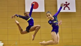 Brasileiras lutam por medalhas na ginástica