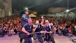 Banda católica Rosa de Saron faz show nesta quinta-feira (11) na praia das Gaivotas em Conceição do Araguaia