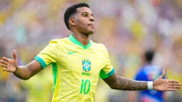 Rodrygo abriu o placar, mas viu a Seleção levar o empate minutos depois