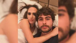 Os atores Tata Werneck e Rafael Vitti.