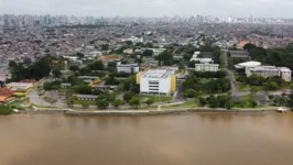 Campuis da UFPA no bairro do Guamá, em Belém, está em greve