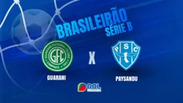 Guarani joga contra o Paysandu em jogo direto pela Série B 2024