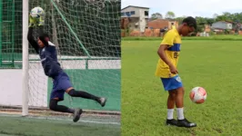 Allan no sub-17 do Remo e Marcelo do sub-17 do Paysandu.