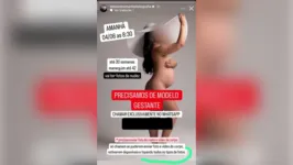 A publicação rendeu nas redes e sofreu críticas.