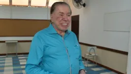 Silvio Santos aos 93 anos foi internado com H1N1