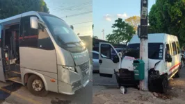 Motorista do micro-ônibus estava alcoolizado e foi preso em flagrante
