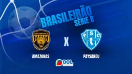 O Lance a Lance do DOL acompanha Amazonas x Paysandu ao vivo, pela Série B 2024.