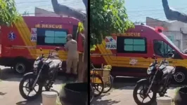 O Corpo de Bombeiros Militar do Pará esteve no local do acidente para atender a ocorrência.