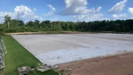 Segundo campo do CT bicolor ficará pronto antes do fim do ano