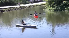 A canoagem está ganhando novos adeptos em Belém.