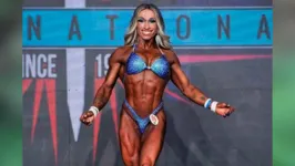 Cíntia Goldani atuava como apresentadora da categoria Figure no canal do concurso Musclecontest feminino