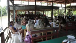 Restaurante na ilha do Combu, em Belém