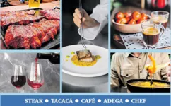 Imagem ilustrativa da notícia Hoje tem o melhor do steak, tacacá, café, adega e chef