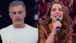 Luciano Huck defendeu a atriz Nathalia Dill, que foi atacada durante a semana por nota dada a Juliano Floss no Dança dos Famosos