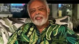 Cantor Gilberto Gil nas redes sociais