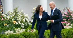 Kamala Harris e Joe Biden