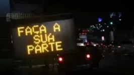 Transito ficou congestionado nesta sexta-feira (19).