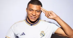 Imagem ilustrativa da notícia Real Madrid define apresentação e número da camisa de Mbappé