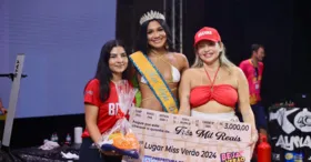 O concurso de Miss Verão foi uma das atrações na praia de Beja.