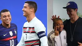 Mbappé pode enfrentar o ídolo de infância Cristiano Ronaldo, nas quartas de final da Eurocopa 2024.