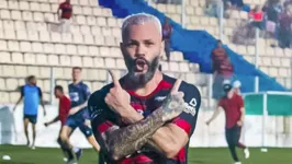 Jogador paraense tem o mesmo número de gols que Remo e Paysandu no Brasileiro.