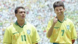 Romário e Bebeto são considerados por muitos como a melhor dupla do futebol brasileiro.