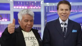 Roque e Silvio Santos