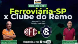 Confronto é decisivo para o Remo em termos de classificação na Série C