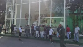 Torcedores invadiram o CT do Palmeiras após os últimos resultados