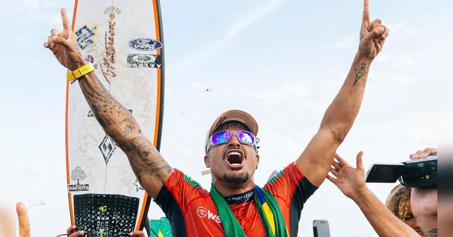 Imagem ilustrativa da notícia Ítalo Ferreira vence etapa brasileira do Mundial de Surfe