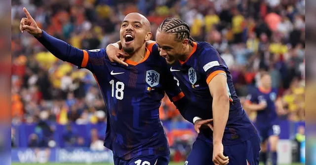 Imagem ilustrativa da notícia Holanda vence e elimina Romênia da Eurocopa