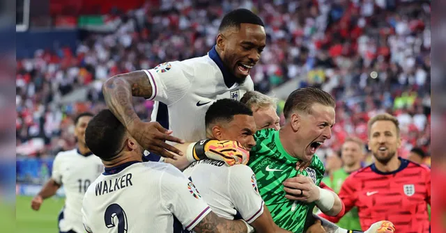 Imagem ilustrativa da notícia Nos pênaltis, Inglaterra elimina Suíça e avança na Euro