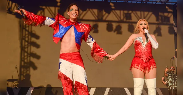 Imagem ilustrativa da notícia Christian Chávez, do RBD, posa com look da bandeira do Pará