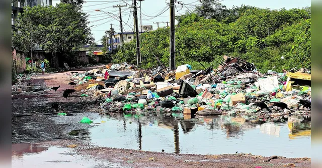 Imagem ilustrativa da notícia Lixão a céu aberto é tormento para moradores da Terra Firme