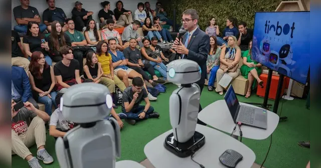 Imagem ilustrativa da notícia Senac-DF revoluciona educação e leva robôs para sala de aula