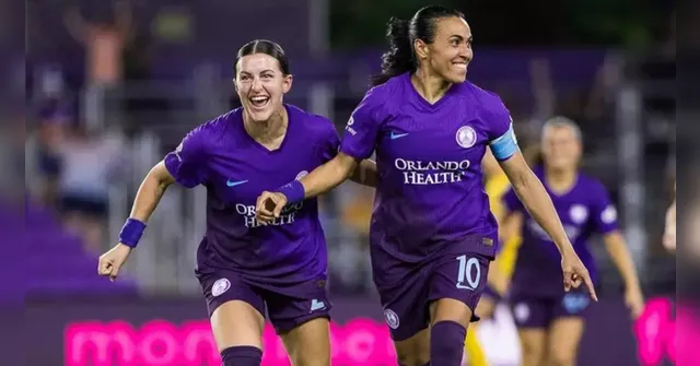 Imagem ilustrativa da notícia Marta faz dois gols em goleada do Orlando Pride