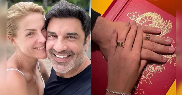 Imagem ilustrativa da notícia Ana Hickmann e Edu Guedes ficam noivos na Europa