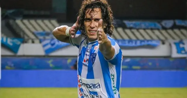 Imagem ilustrativa da notícia Nicolas quebra jejum e promete mais gols no papão!