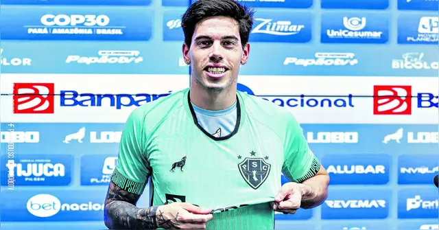 Imagem ilustrativa da notícia Por que Borasi ainda não pode entrar em campo pelo Paysandu?