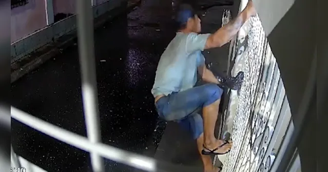 Imagem ilustrativa da notícia Vídeo: “Homem-Aranha do crime" é preso no Ver-o-Peso 