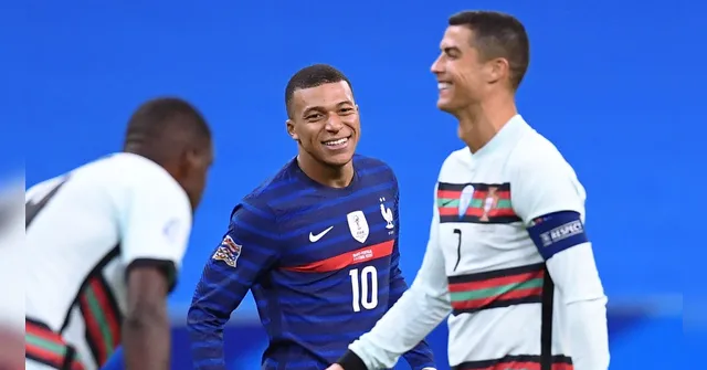 Imagem ilustrativa da notícia Mbappé x CR7: duelo entre presente e passado do Real Madrid