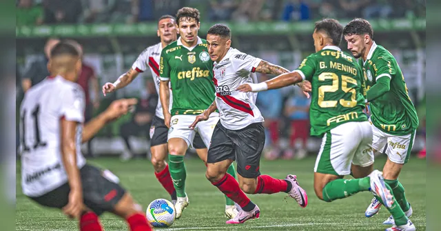 Imagem ilustrativa da notícia Palmeiras vence Atlético-GO e assume liderança provisória