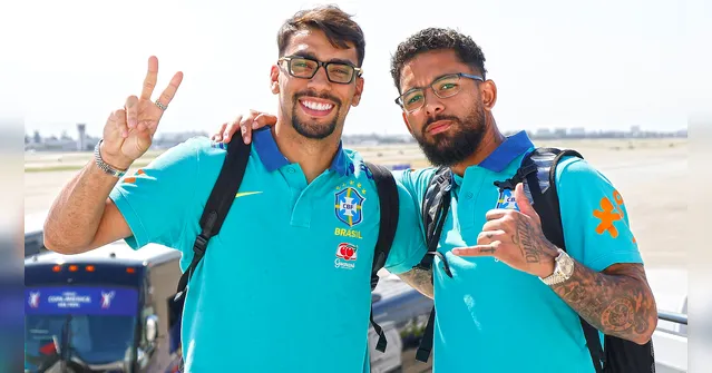 Imagem ilustrativa da notícia Seleção desembarca em Las Vegas para enfrentar o Uruguai