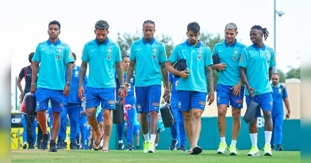 Imagem ilustrativa da notícia Seleção Brasileira treina para jogos antes da Copa América