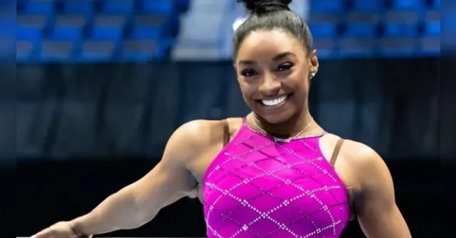 Imagem ilustrativa da notícia Ginasta Simone Biles confirma vaga nas Olimpíadas de Paris