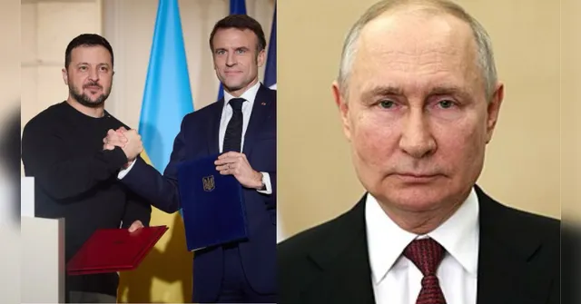 Imagem ilustrativa da notícia Macron morde isca nuclear de Putin e testa novo míssil